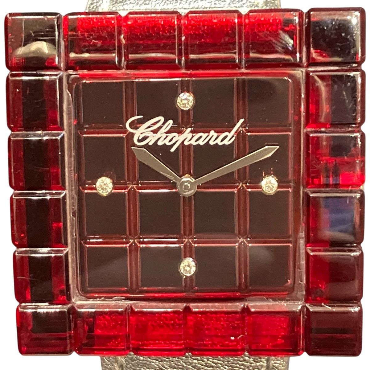 Chopard Chopard Chopard Ice Cube Be Mad Stainless Steel Watch Metal Quartz 12/7780 DUTY FREE for USA Size ONE SIZE - 4 Thumbnail