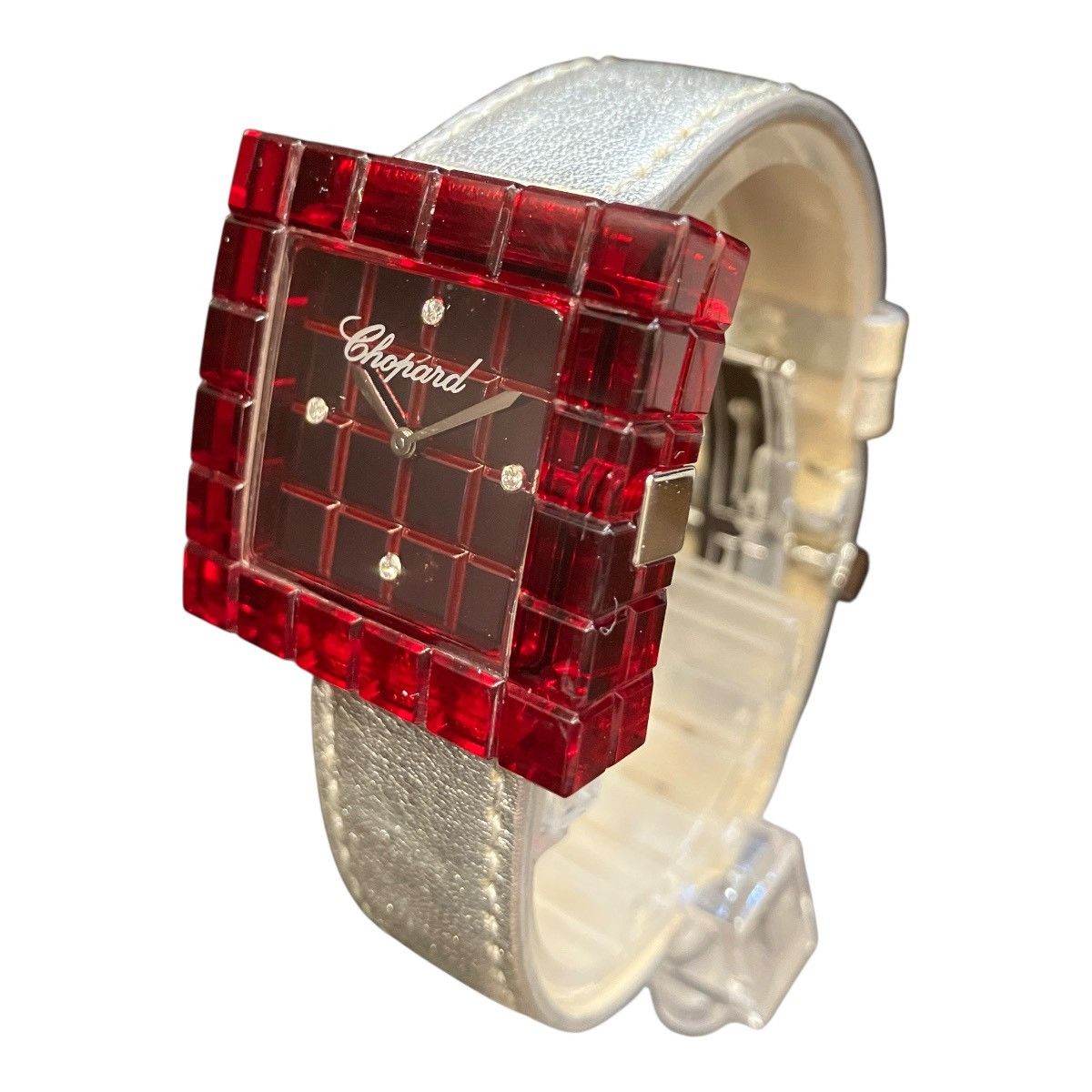 Chopard Chopard Chopard Ice Cube Be Mad Stainless Steel Watch Metal Quartz 12/7780 DUTY FREE for USA Size ONE SIZE - 2 Thumbnail