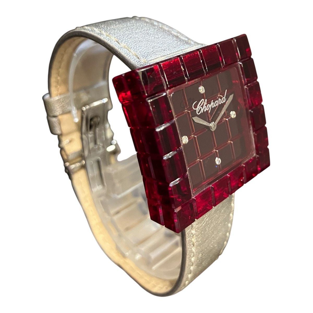 Chopard Chopard Chopard Ice Cube Be Mad Stainless Steel Watch Metal Quartz 12/7780 DUTY FREE for USA Size ONE SIZE - 3 Thumbnail