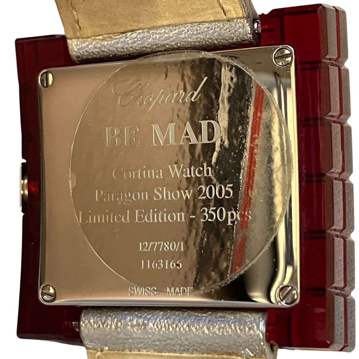 Chopard Chopard Chopard Ice Cube Be Mad Stainless Steel Watch Metal Quartz 12/7780 DUTY FREE for USA Size ONE SIZE - 5 Thumbnail