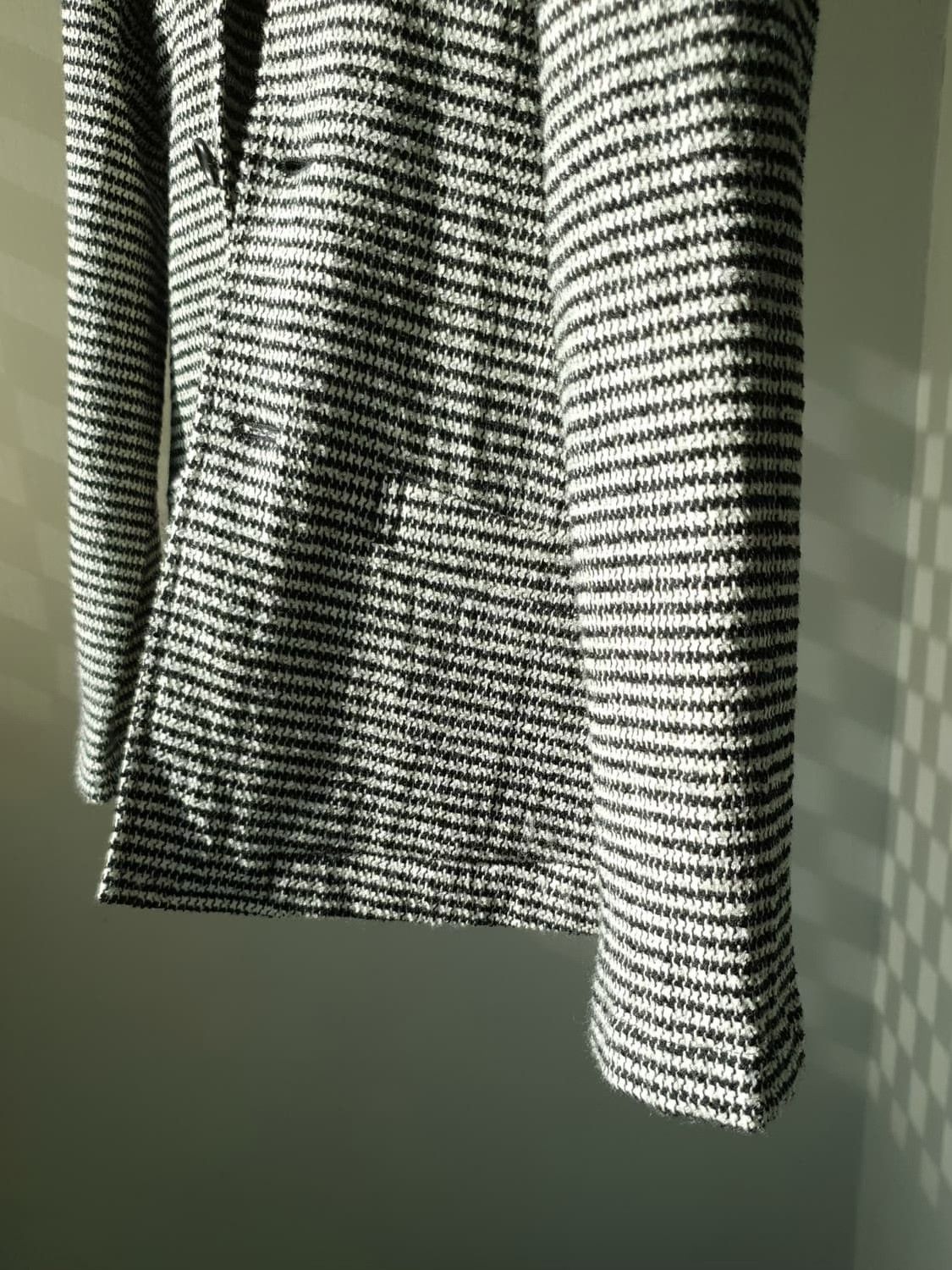 Comme des Garcons Comme des Garçons Houndstooth Wool Coat Size US M / EU 48-50 / 2 - 5 Thumbnail