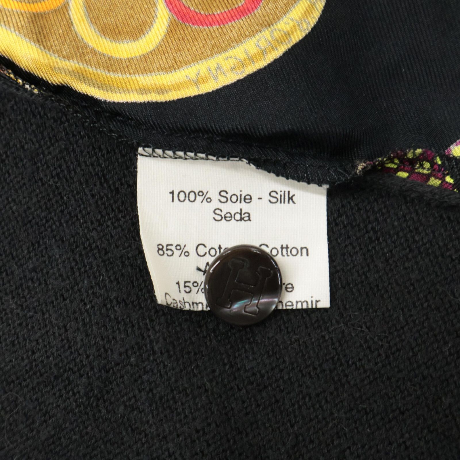 Hermes Hermes Hermès Silk Knit Panel Long Sleeve Shirt L Top Textile Tops DUTY FREE for USA Size ONE SIZE - 5 Thumbnail