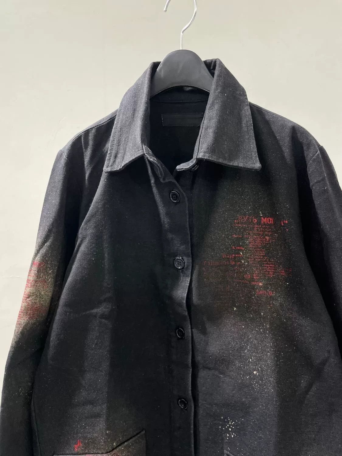 Vintage Vintage Balenciaga Style Firework Denim Jacket Size US M / EU 48-50 / 2 - 2 Thumbnail