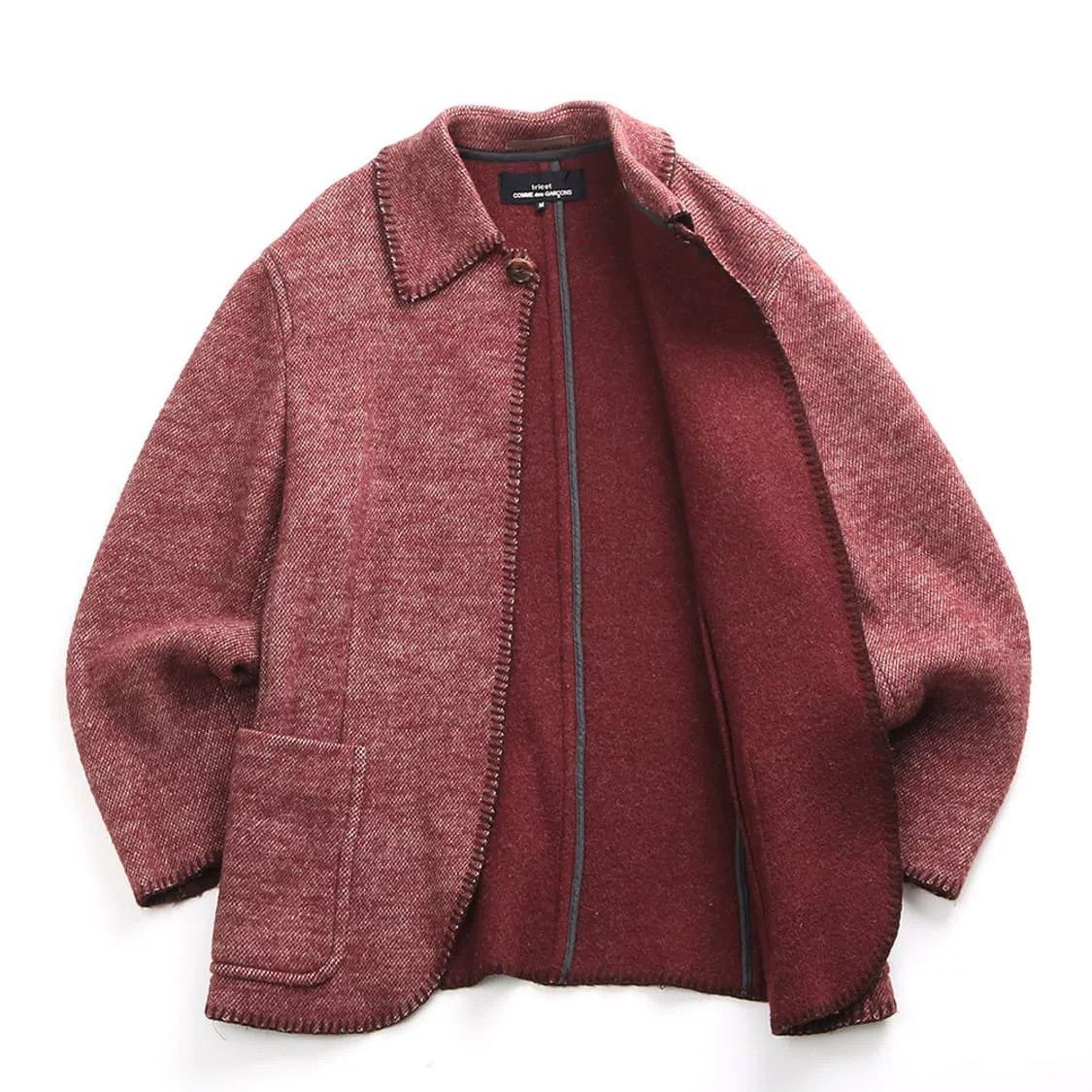 Rei Kawakubo Comme des Garçons Vintage Wool Jacket Size US M / EU 48-50 / 2 - 4 Thumbnail