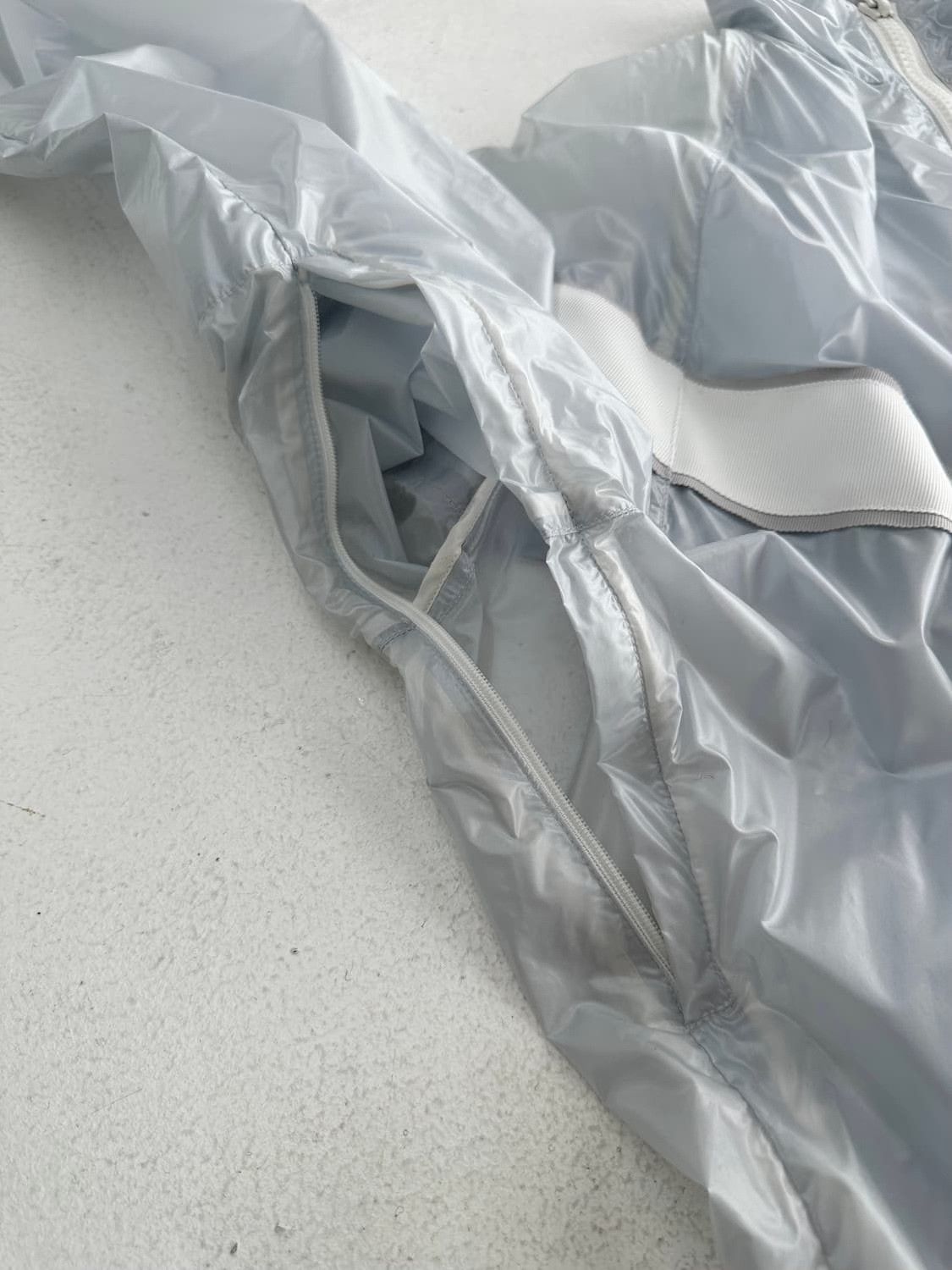 Sacai sacai Phantom Silver V-neck Jacket Size US M / EU 48-50 / 2 - 6 Thumbnail