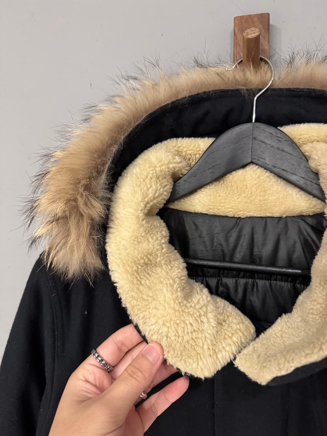 Sandro Sandro Vintage Wool Cargo Coat Size US M / EU 48-50 / 2 - 9 Thumbnail