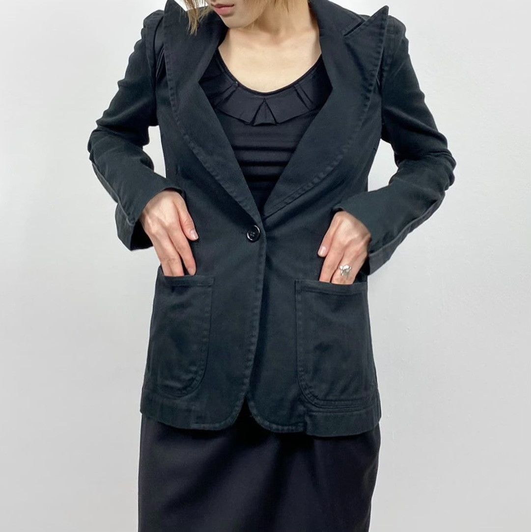 Vanessa Bruno Vanessa Vintage Devil Wing Collar Coat Size M / US 6-8 / IT 42-44 - 5 Thumbnail