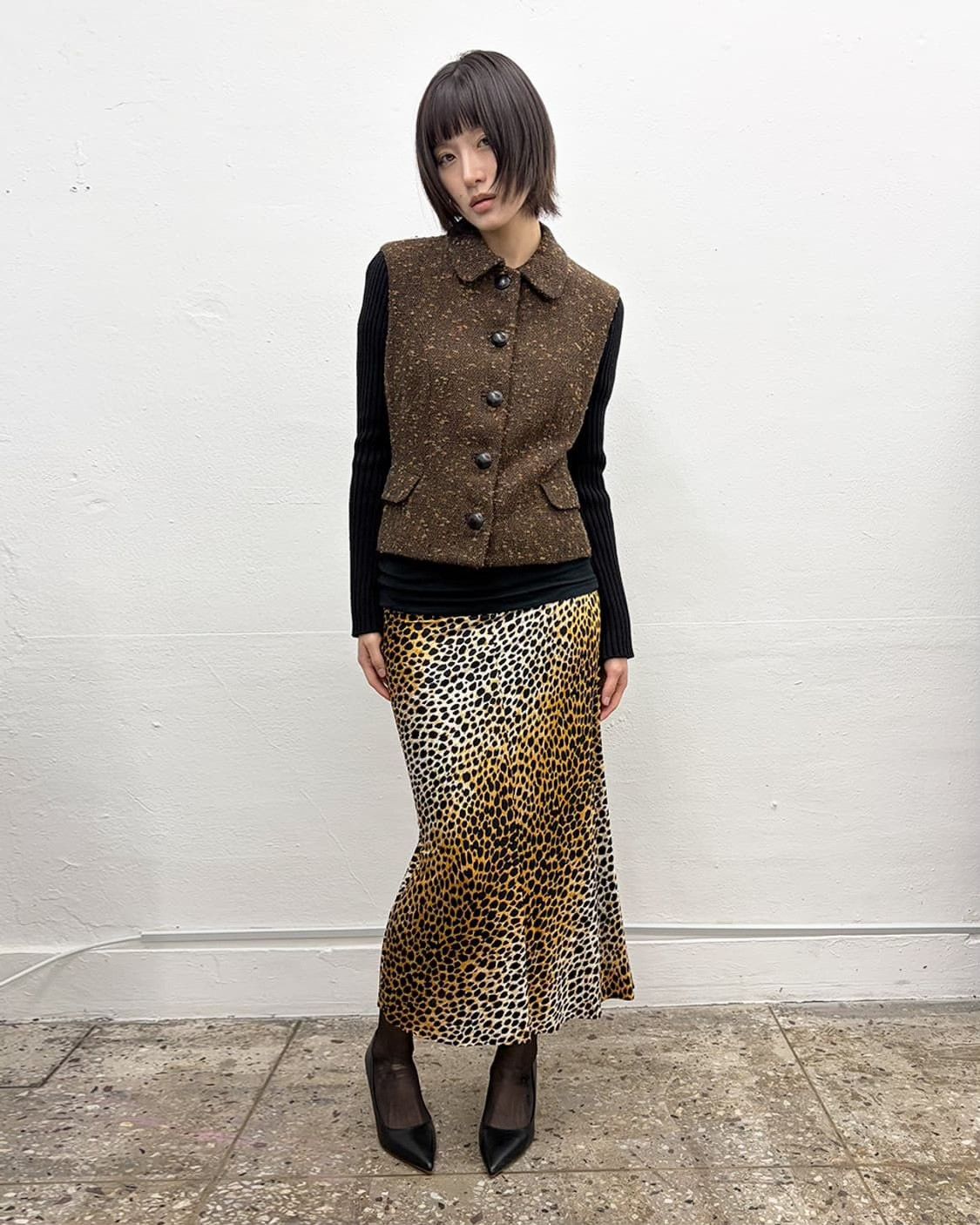Versace Versace Tweed Coat Size M / US 6-8 / IT 42-44 - 2 Thumbnail
