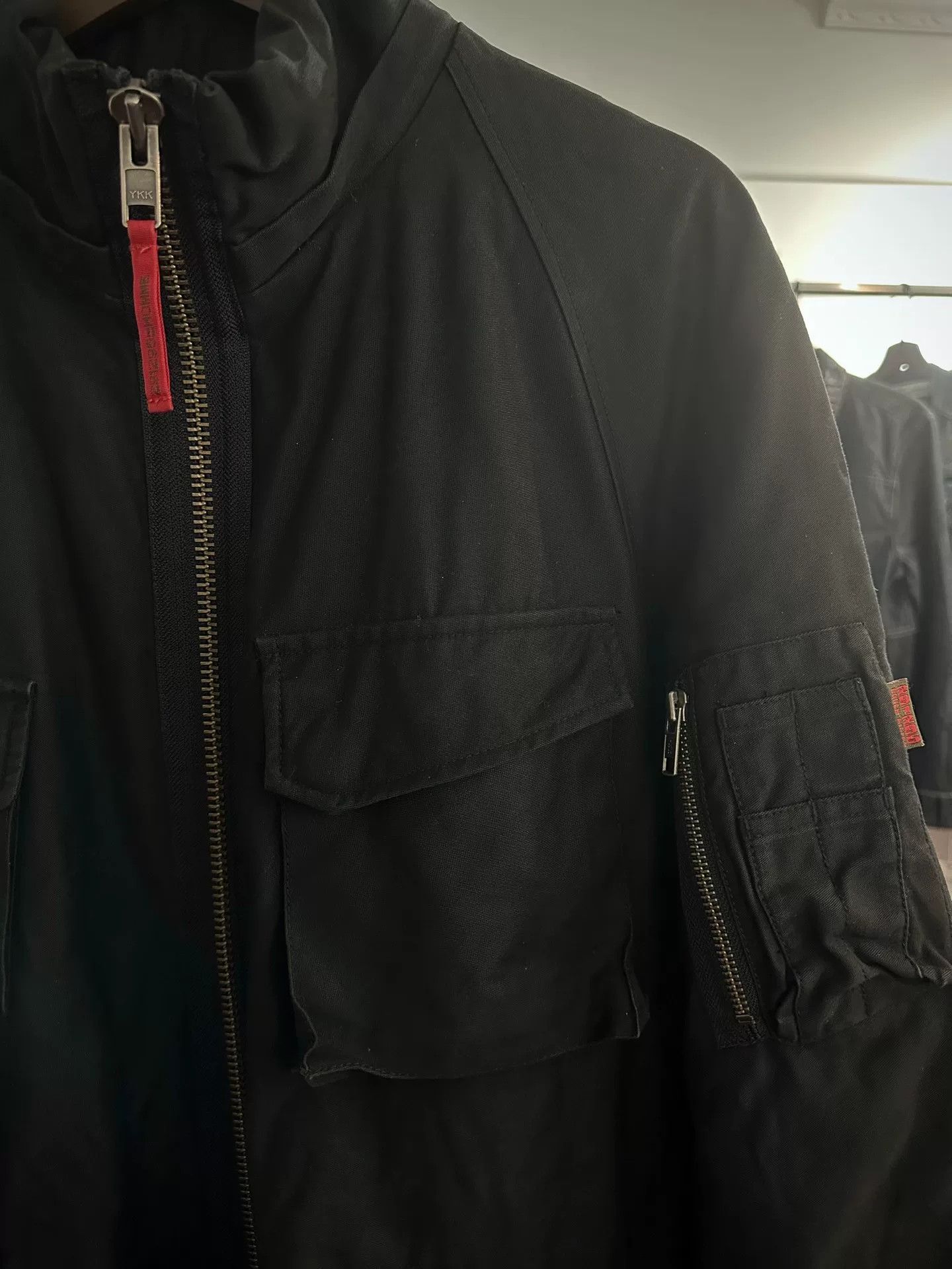 Vintage Vintage Prada Style Bomber Parka Coat Size US M / EU 48-50 / 2 - 2 Thumbnail