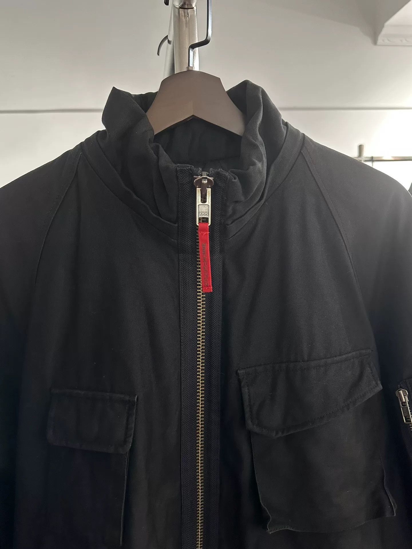 Vintage Vintage Prada Style Bomber Parka Coat Size US M / EU 48-50 / 2 - 3 Thumbnail