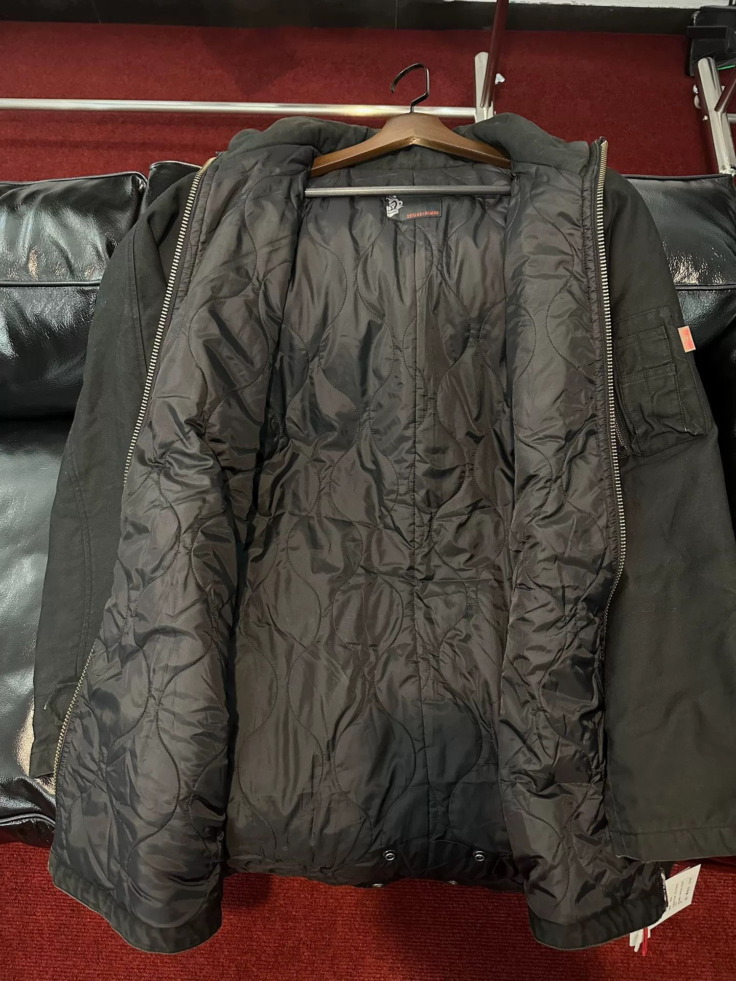 Vintage Vintage Prada Style Bomber Parka Coat Size US M / EU 48-50 / 2 - 6 Thumbnail