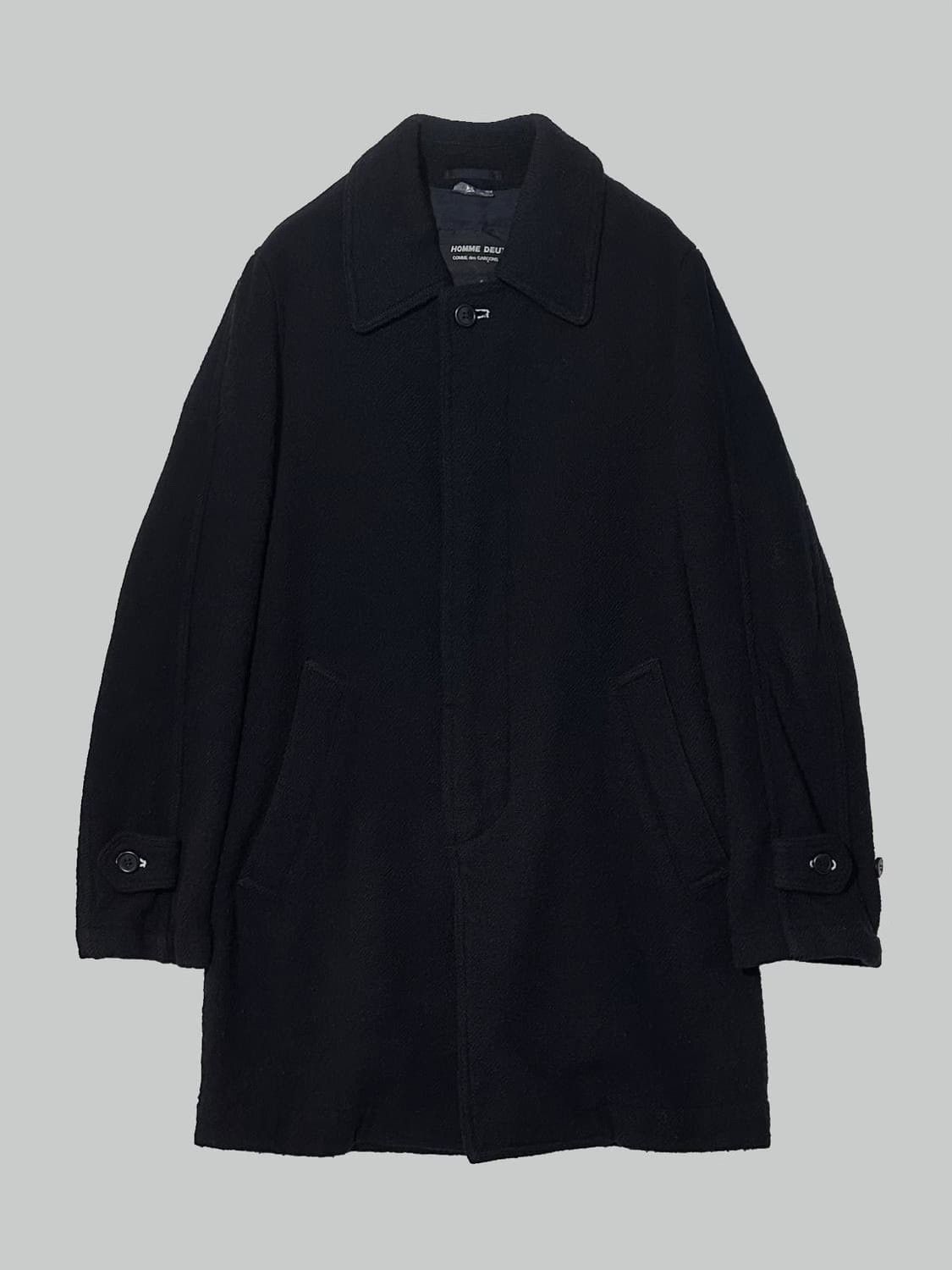 Comme des Garcons Comme des Garcons Vintage Wool Coat Size US M / EU 48-50 / 2 - 2 Thumbnail