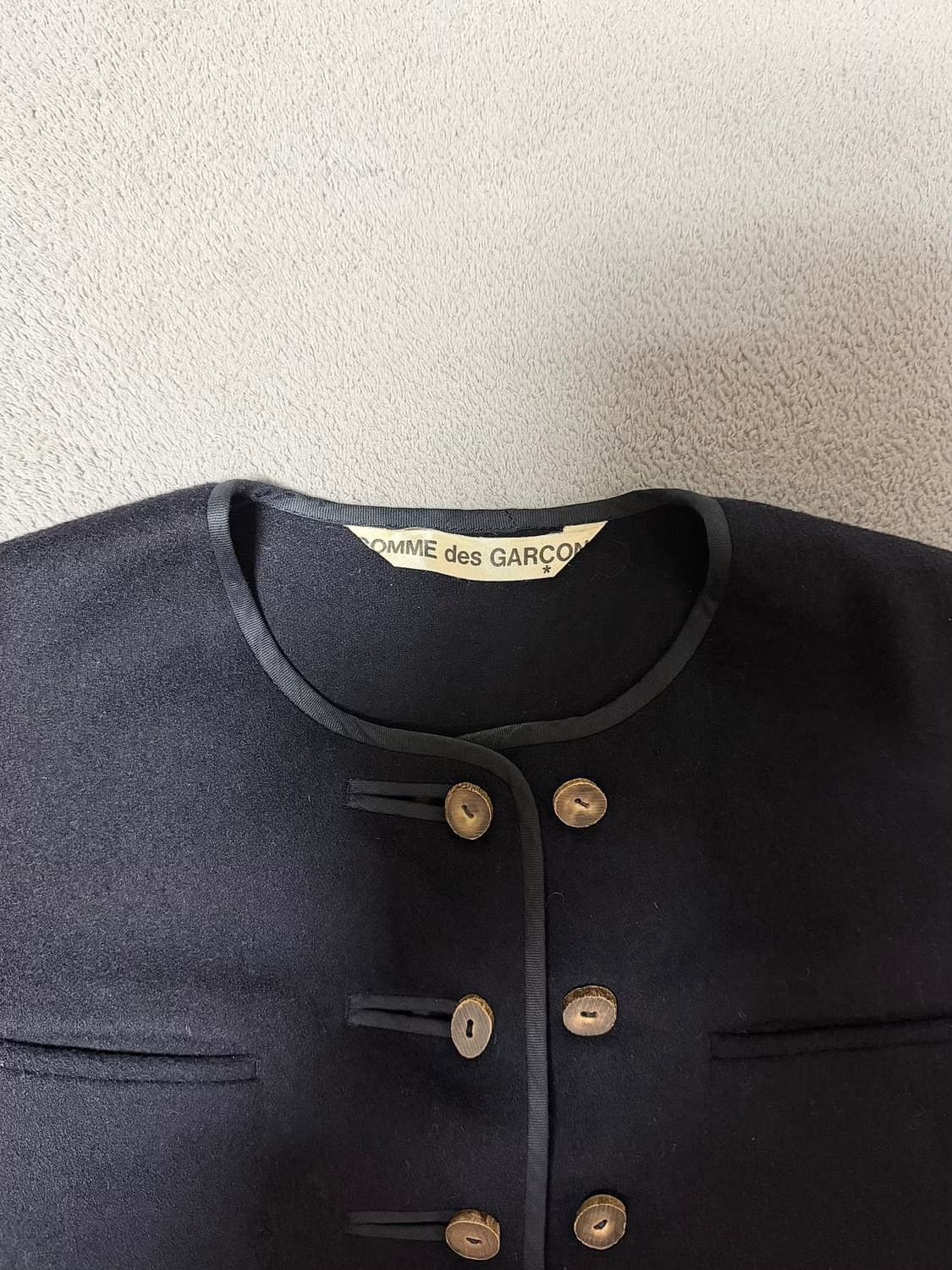 Comme des Garcons Comme des Garçons Vintage Wool Vest Size US M / EU 48-50 / 2 - 3 Thumbnail