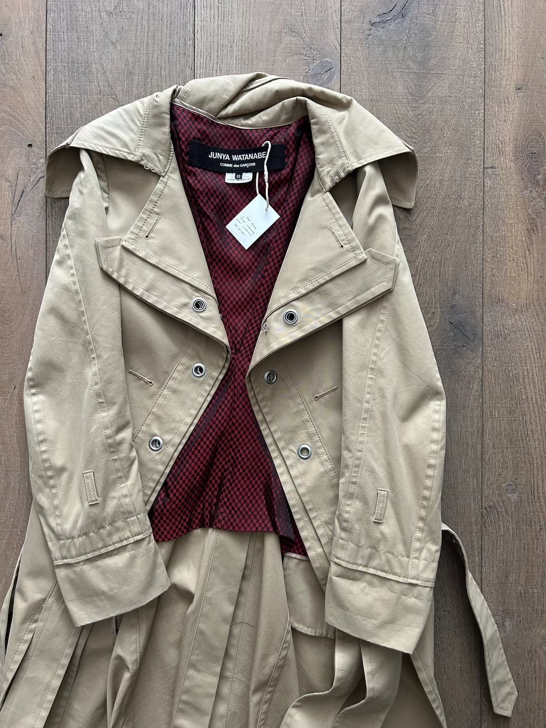 Junya Watanabe Comme des Garçons Junya Watanabe Runway Coat Size US M / EU 48-50 / 2 - 3 Thumbnail