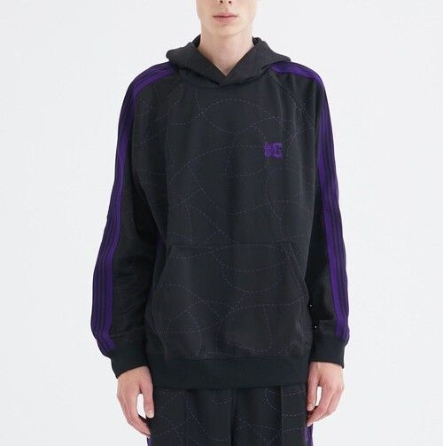 Other Other Needles × DC SHOES Track Hoody Poly Smooth Hoodie Textile Sweatshirts & Hoodies MR608 DUTY FREE for USA Size ONE SIZE - 3 Thumbnail