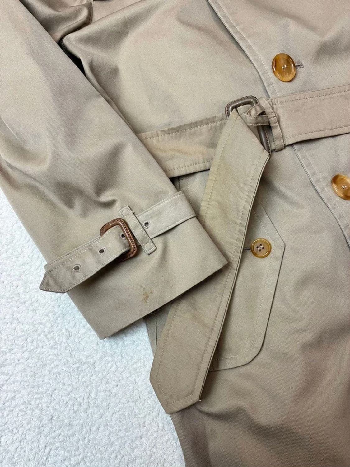 Burberry Burberry Vintage Manhattan Trench Coat Size US M / EU 48-50 / 2 - 9 Thumbnail
