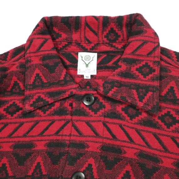 Other Other South2 West8 Smokey Shirt Cotton Dobby Shirt Textile Tops NS787 DUTY FREE for USA Size ONE SIZE - 5 Thumbnail