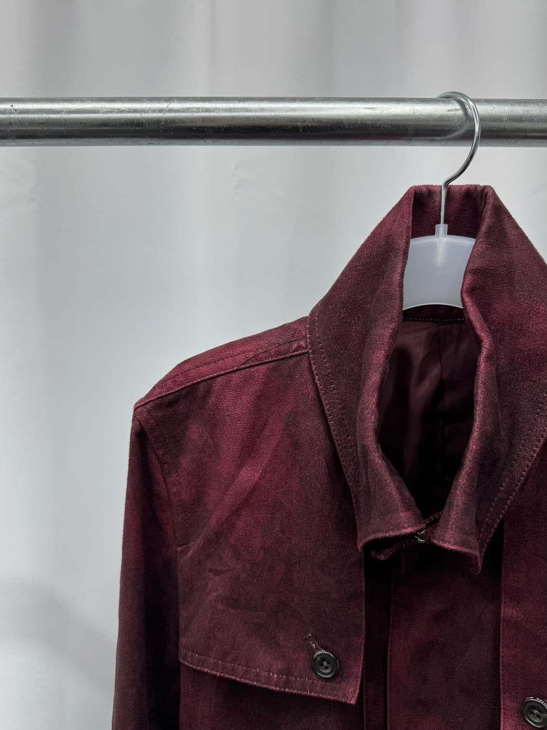 Tornado Mart Tornado Vintage Bordeaux Coat Size US M / EU 48-50 / 2 - 3 Thumbnail