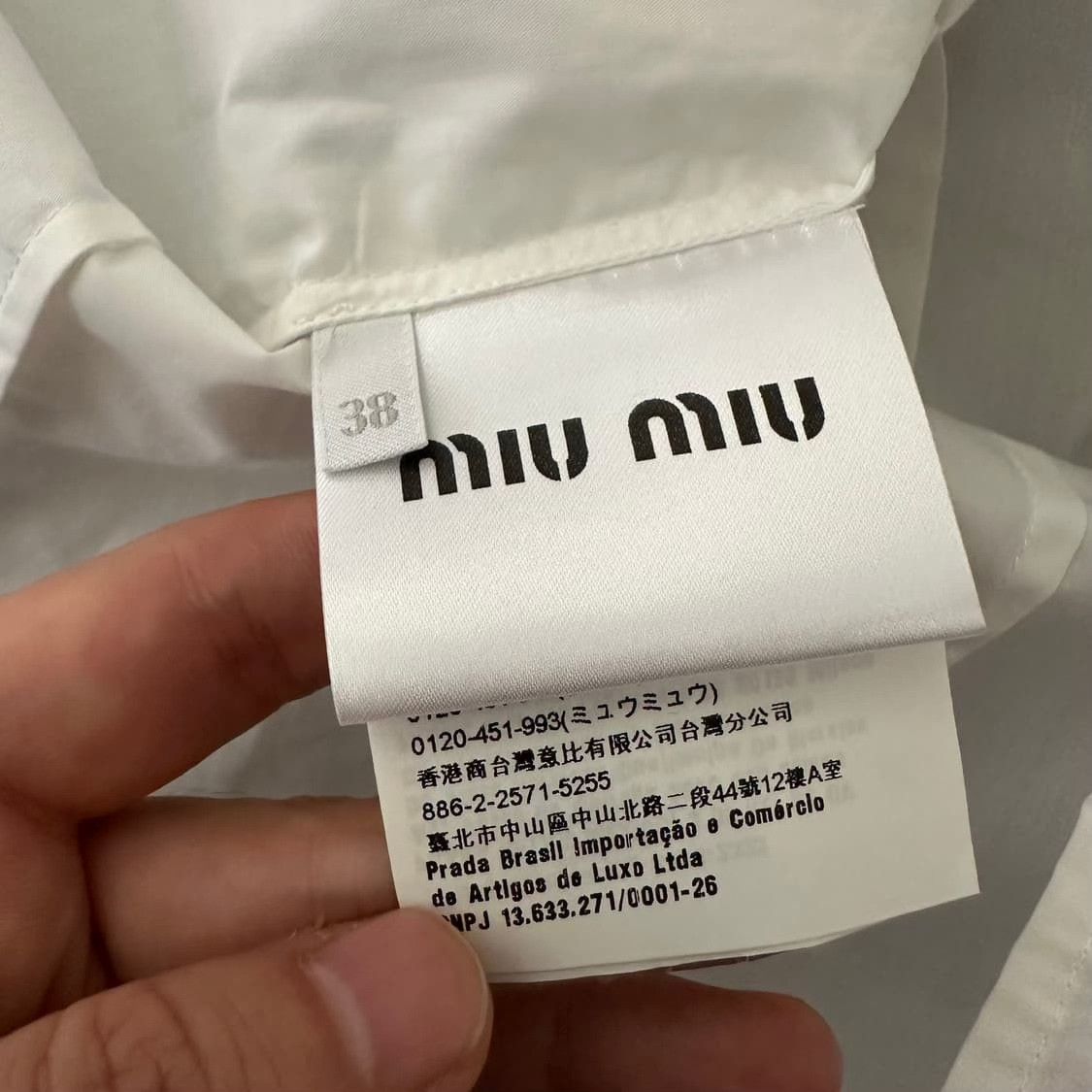 Miu Miu Miu Miu Vintage Raphael Shirt Size M / US 6-8 / IT 42-44 - 7 Thumbnail