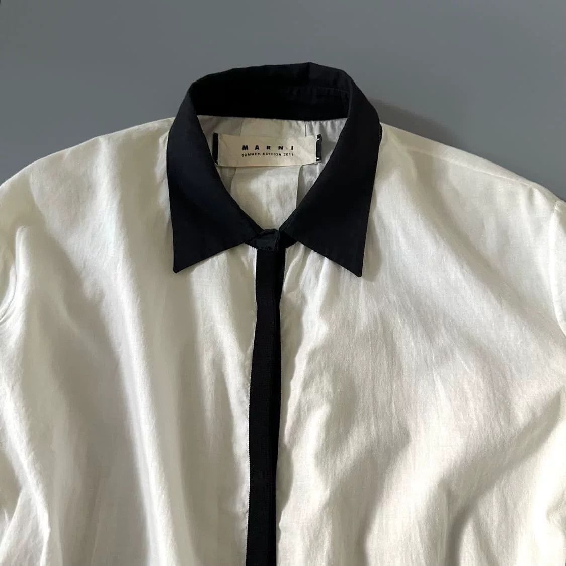Marni Marni Vintage Shirt Jacket Size M / US 6-8 / IT 42-44 - 2 Thumbnail