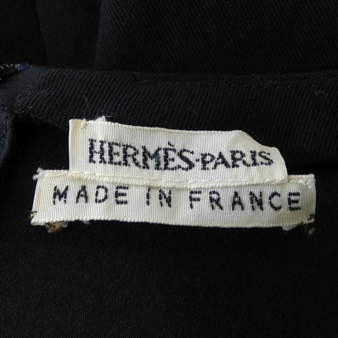 Hermes Hermes Hermès Wool Dress38 Textile Dresses DUTY FREE for USA Size ONE SIZE - 4 Thumbnail