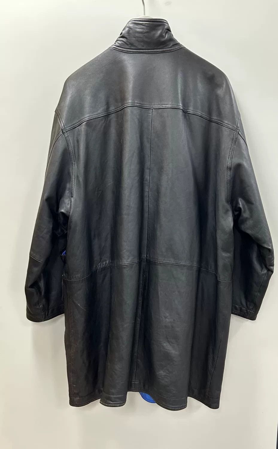 Issey Miyake Issey Miyake Vintage 80s Leather Coat Size US M / EU 48-50 / 2 - 5 Thumbnail