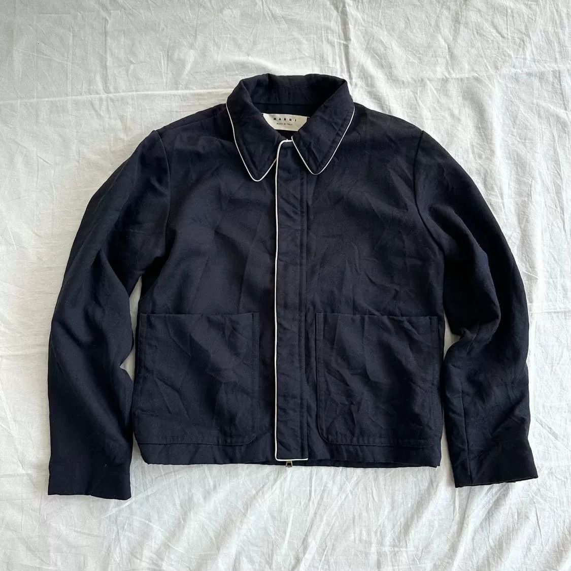 Marni Marni French Jacket Coat Size US M / EU 48-50 / 2 - 2 Thumbnail
