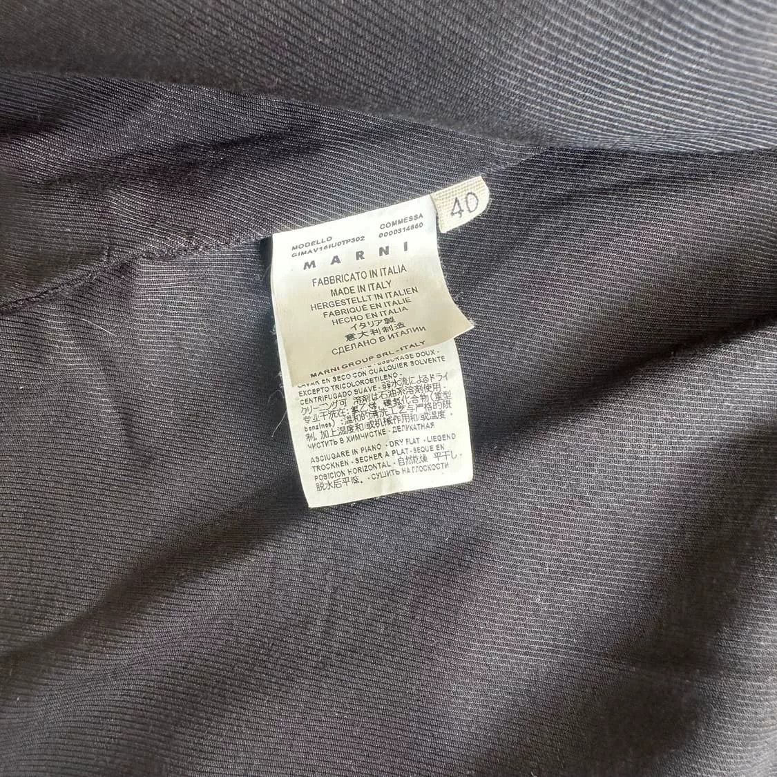 Marni Marni French Jacket Coat Size US M / EU 48-50 / 2 - 6 Thumbnail