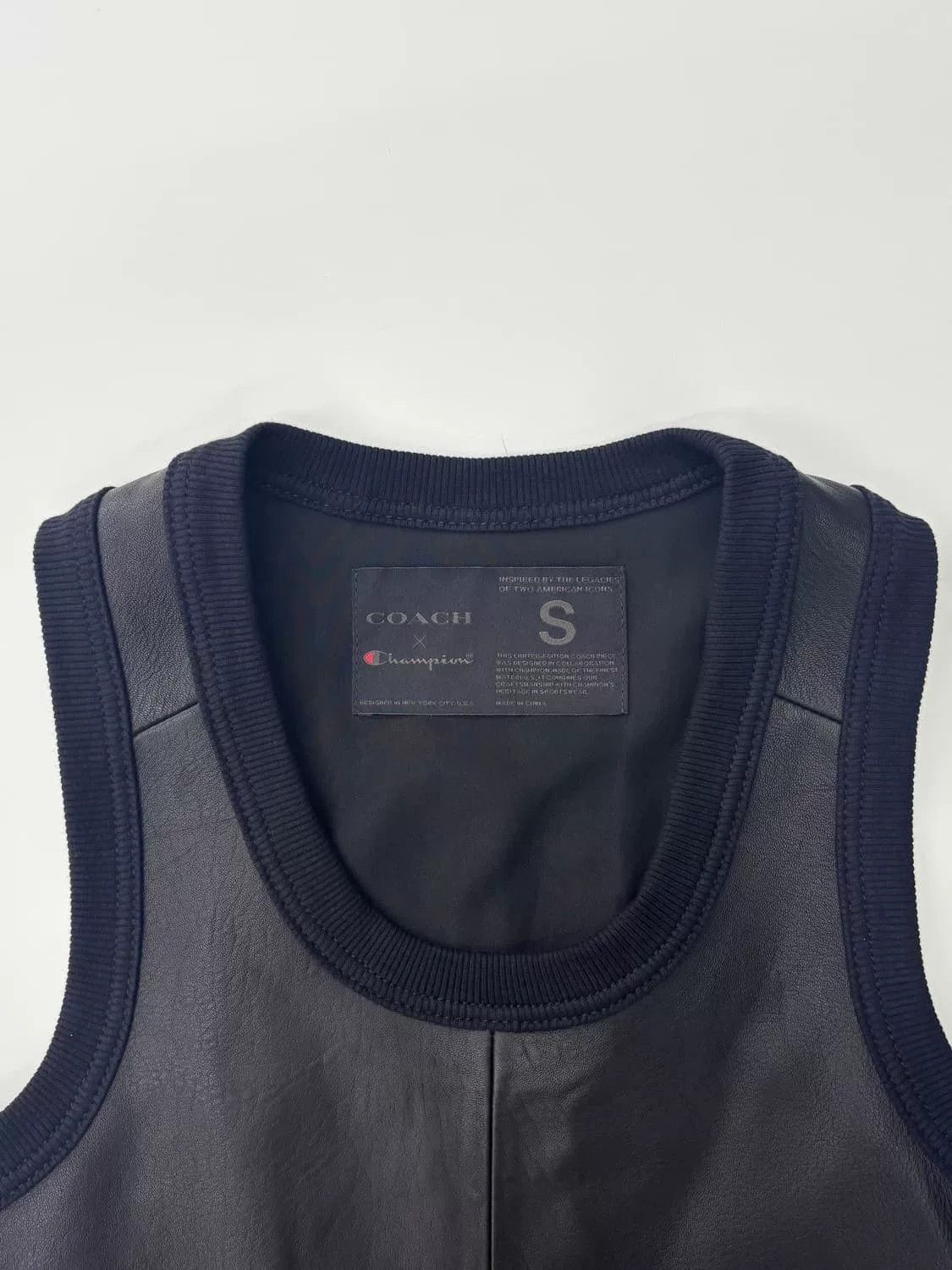 Coach Coach x Champion Leather Vest Size M / US 6-8 / IT 42-44 - 6 Thumbnail