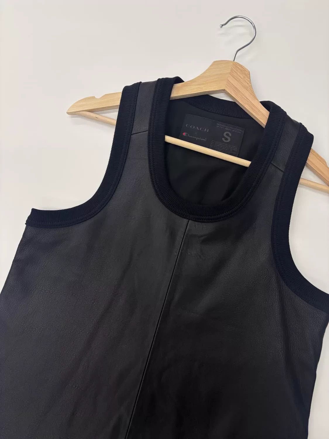 Coach Coach x Champion Leather Vest Size M / US 6-8 / IT 42-44 - 7 Thumbnail