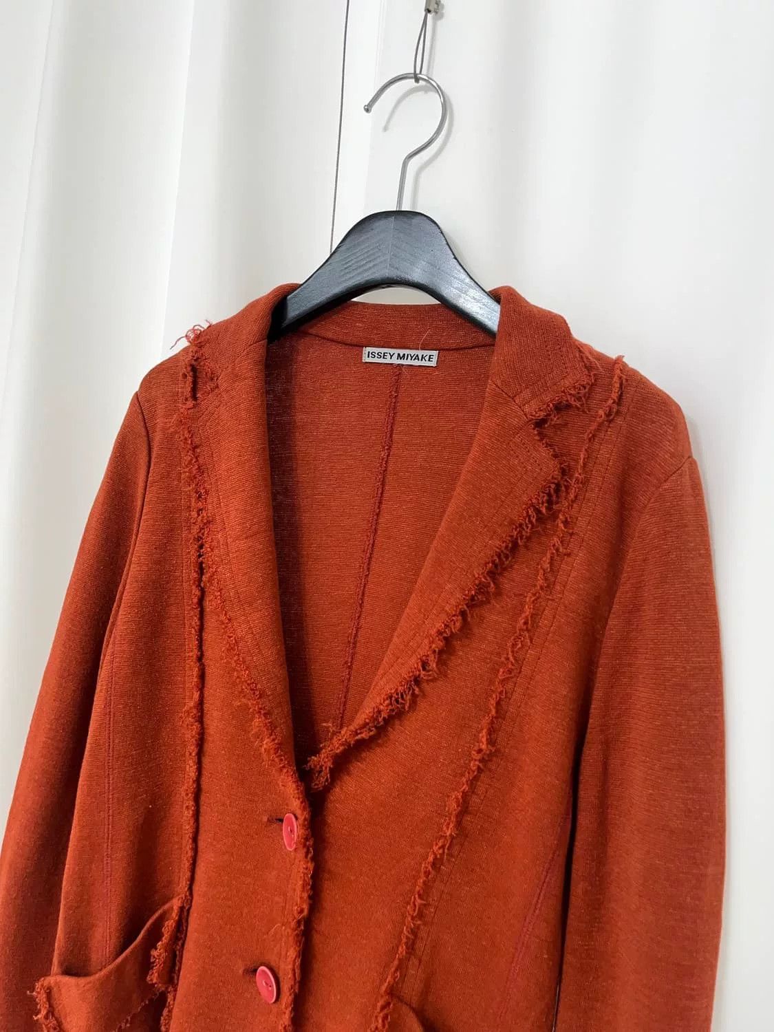 Issey Miyake Issey Miyake Vintage Burgundy Jacket Size M / US 6-8 / IT 42-44 - 3 Thumbnail
