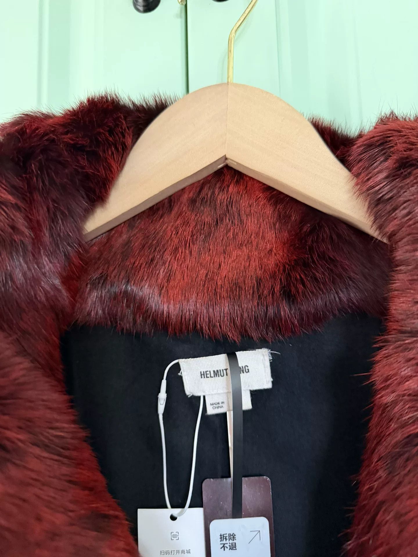 Helmut Lang Helmut Lang Red Fur Vest Size M / US 6-8 / IT 42-44 - 8 Thumbnail