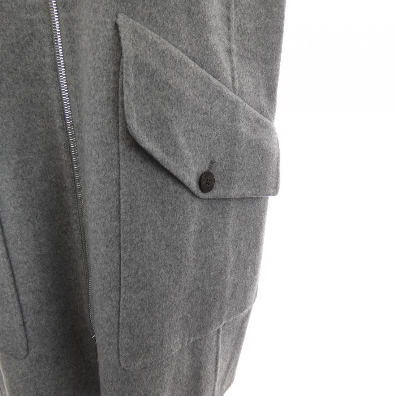 Hermes Hermes Hermès Long Vest Cashmere Long Vest 38 Textile Tops DUTY FREE for USA Size ONE SIZE - 6 Thumbnail