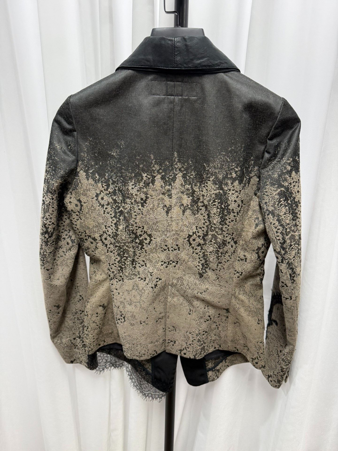 Vintage Victorian Vintage Lace Spliced Blazer Size M / US 6-8 / IT 42-44 - 6 Thumbnail