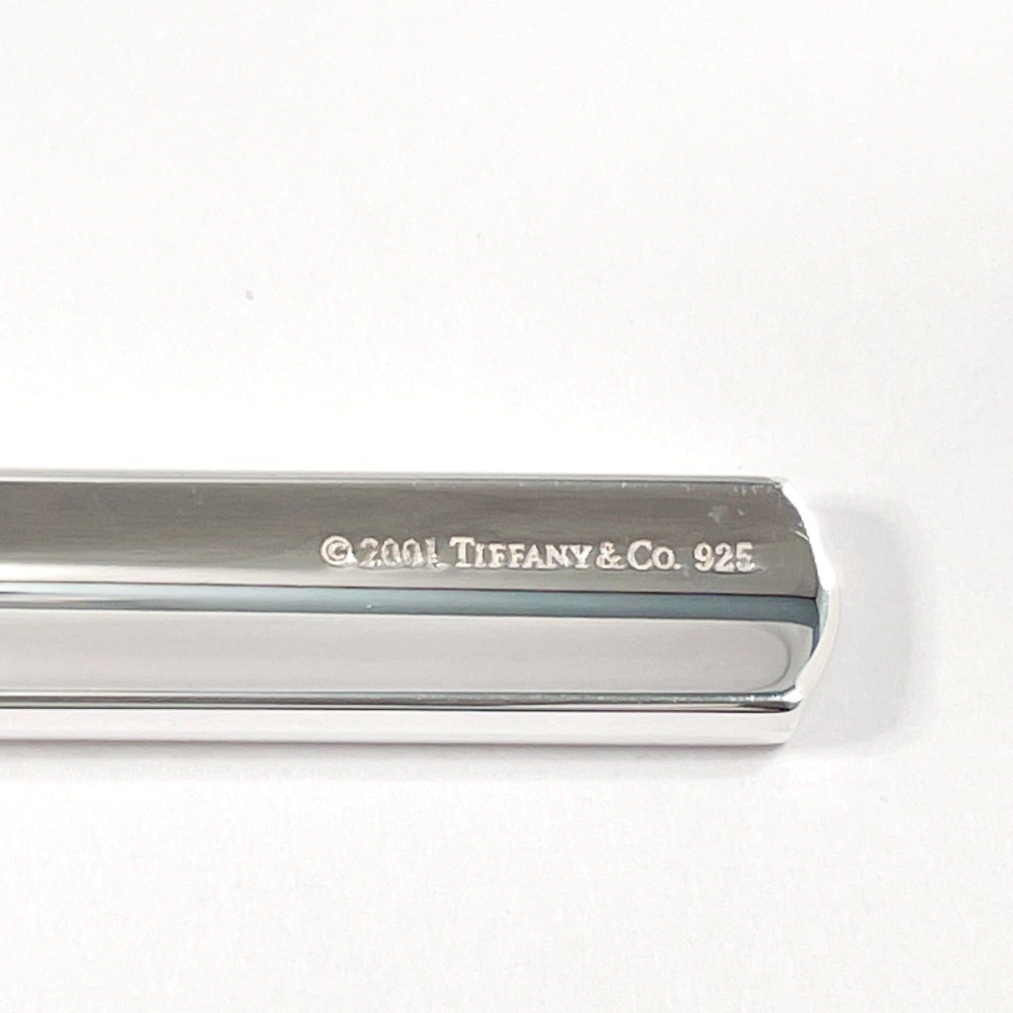 Tiffany & Co. TIFFANY & Co. 1837 Bar Pendant Necklace in Sterling Silver, Unisex Size ONE SIZE - 6 Thumbnail