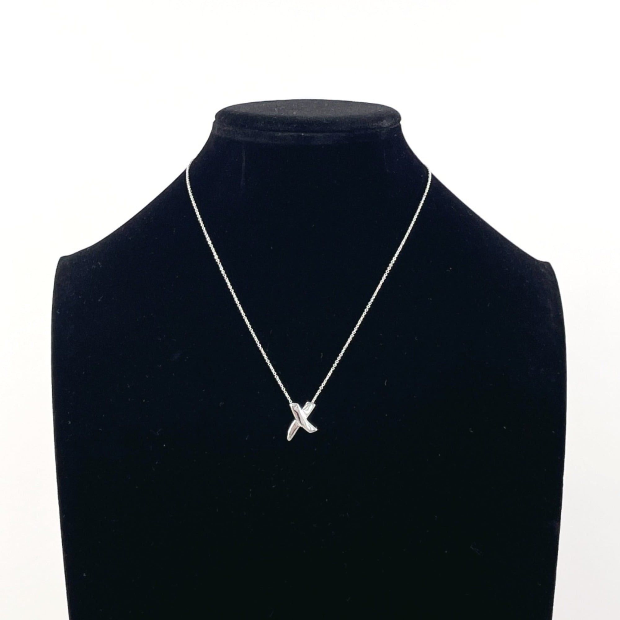 Tiffany & Co. TIFFANY & Co. Tiffany Graffiti X Kiss Paloma Picasso Necklace in 925 Sterling Silver for Women Size ONE SIZE - 7 Thumbnail