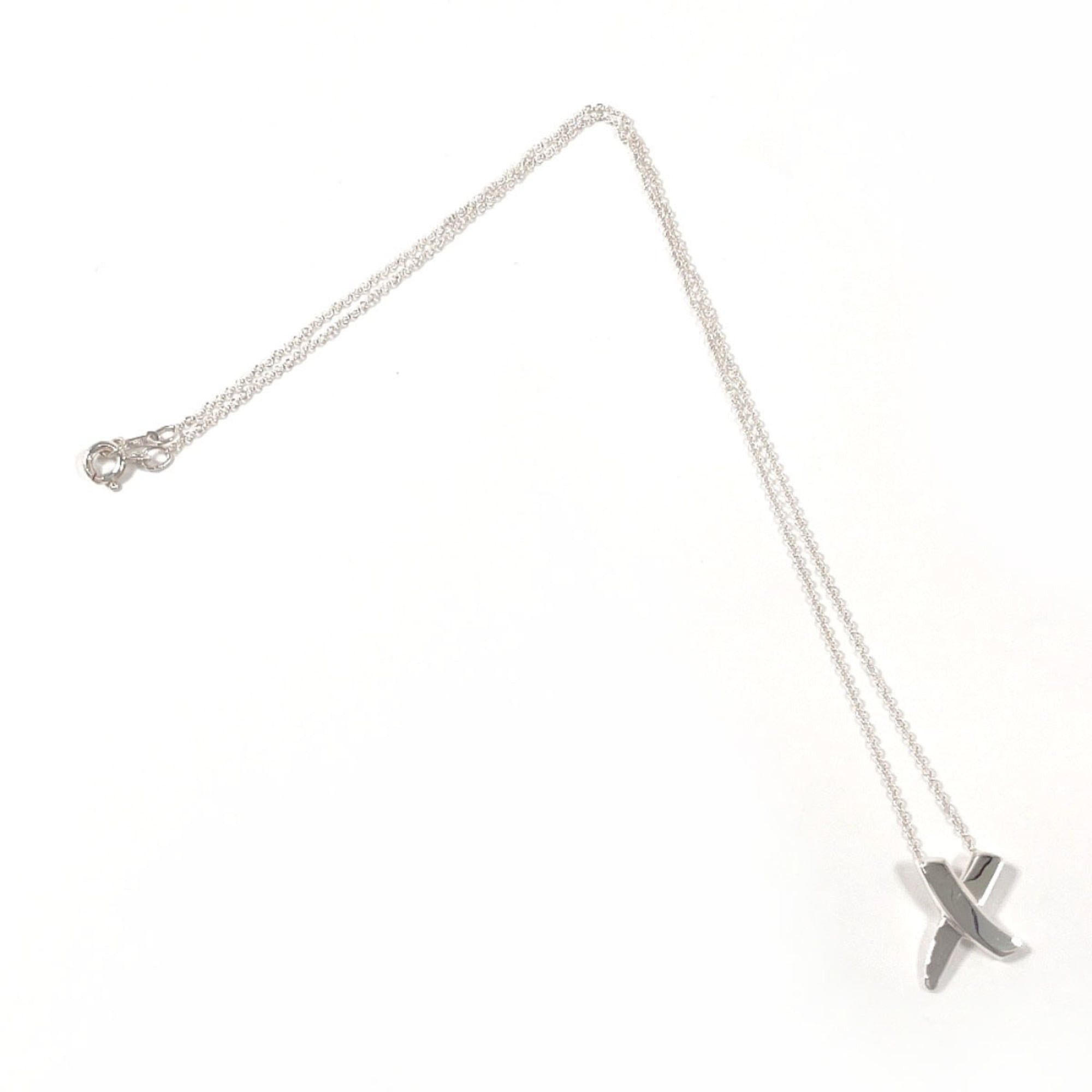 Tiffany & Co. TIFFANY & Co. Tiffany Graffiti X Kiss Paloma Picasso Necklace in 925 Sterling Silver for Women Size ONE SIZE - 3 Thumbnail