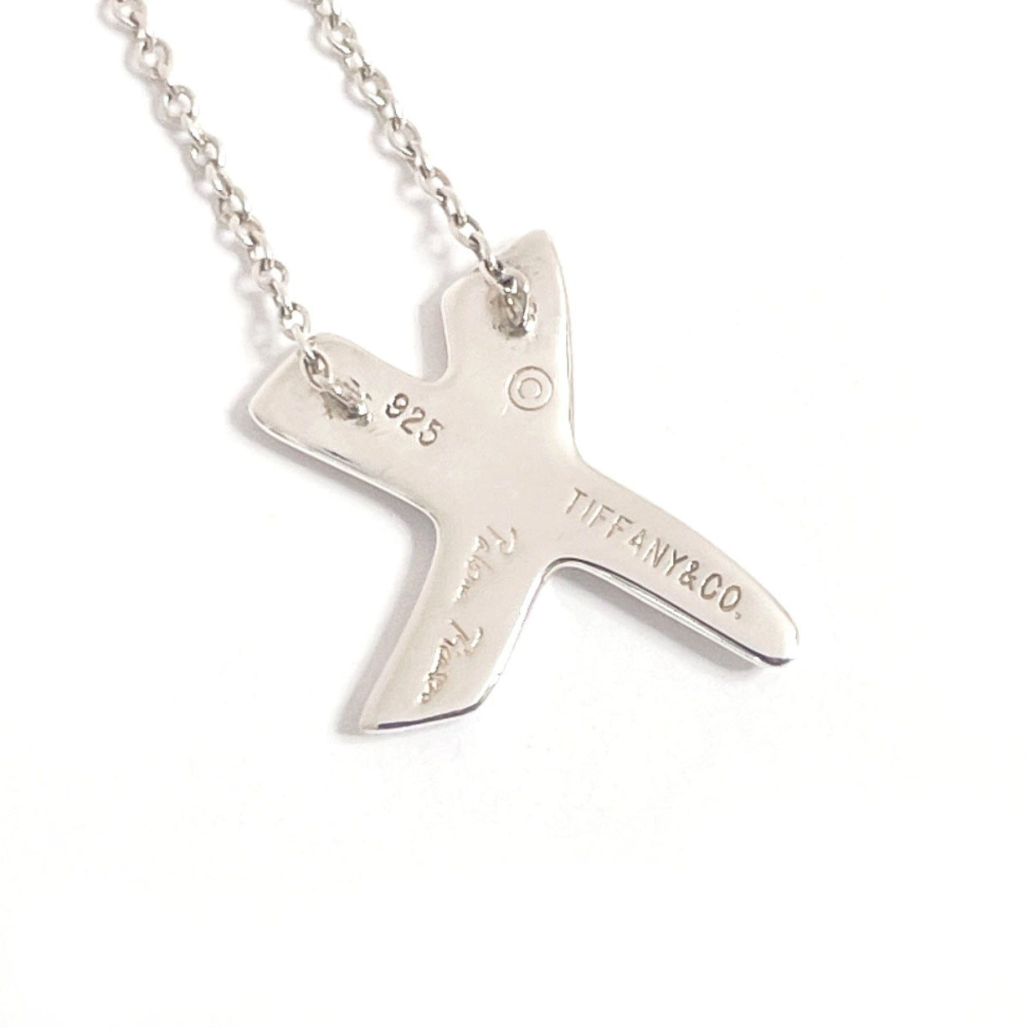 Tiffany & Co. TIFFANY & Co. Tiffany Graffiti X Kiss Paloma Picasso Necklace in 925 Sterling Silver for Women Size ONE SIZE - 5 Thumbnail