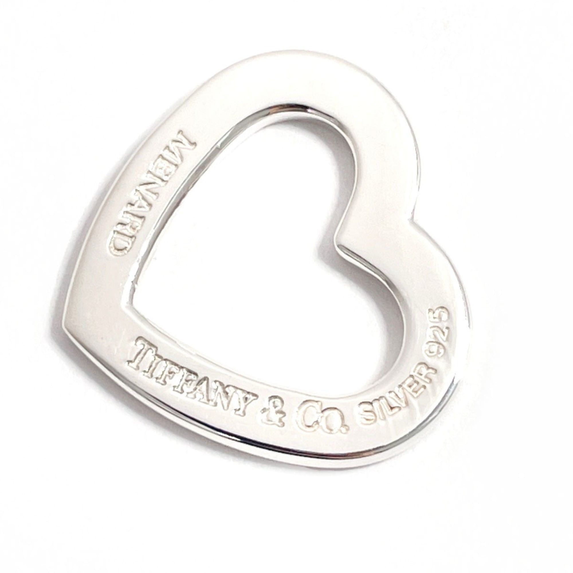 Tiffany & Co. TIFFANY & Co. Tiffany Menard Heart Pendant Top, 925 Sterling Silver, Women's Size ONE SIZE - 4 Thumbnail