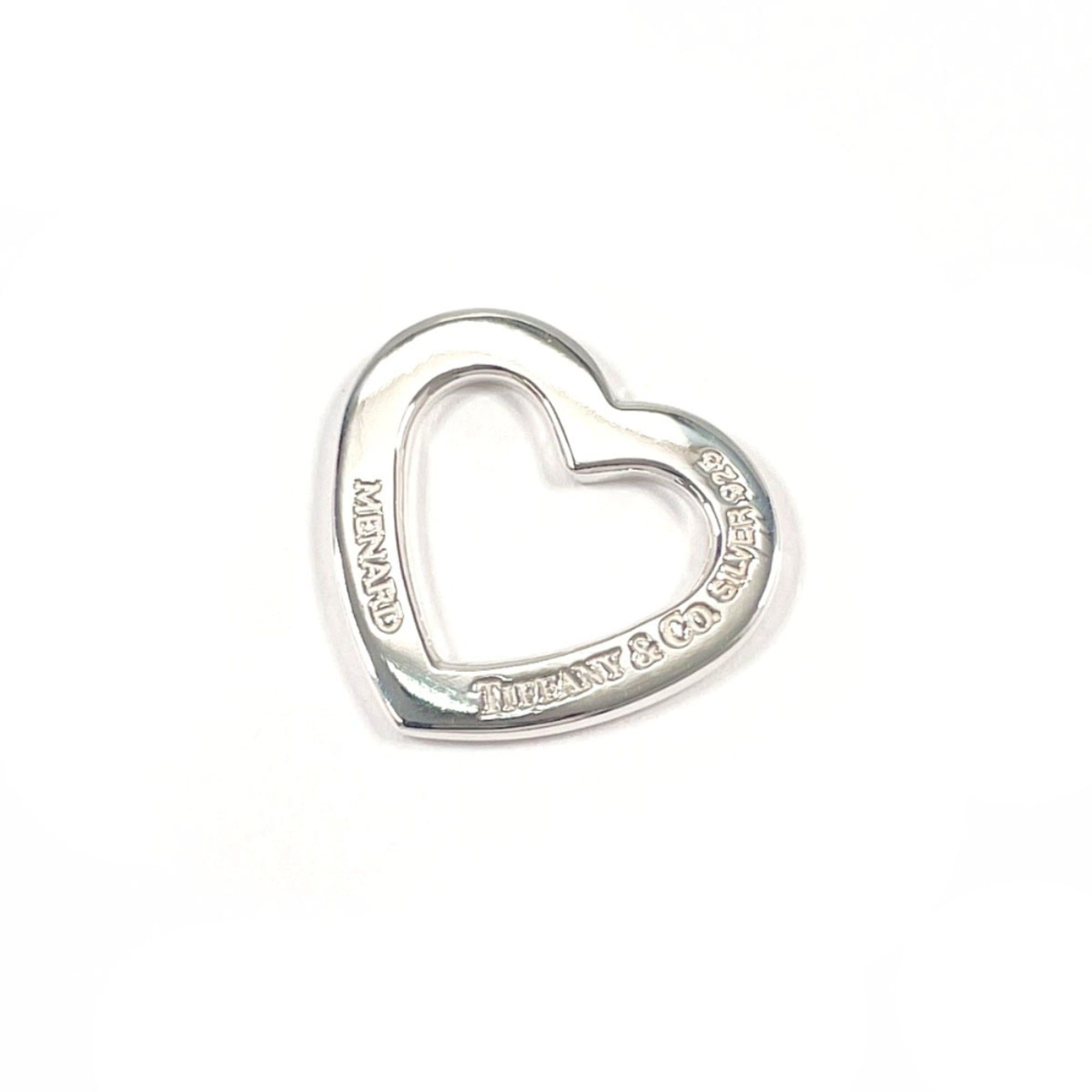 Tiffany & Co. TIFFANY & Co. Tiffany Menard Heart Pendant Top, 925 Sterling Silver, Women's Size ONE SIZE - 2 Thumbnail