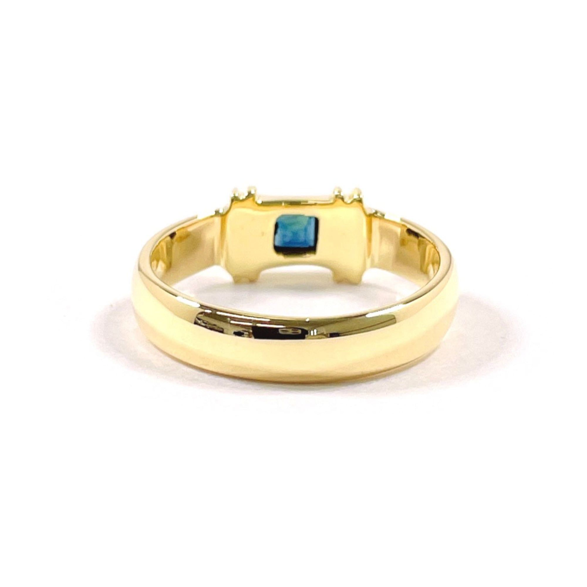 Tiffany & Co. TIFFANY & Co. Tiffany Cushion Ring in 18k Yellow Gold with Sapphire, 10k Gold, for Women Size ONE SIZE - 2 Thumbnail