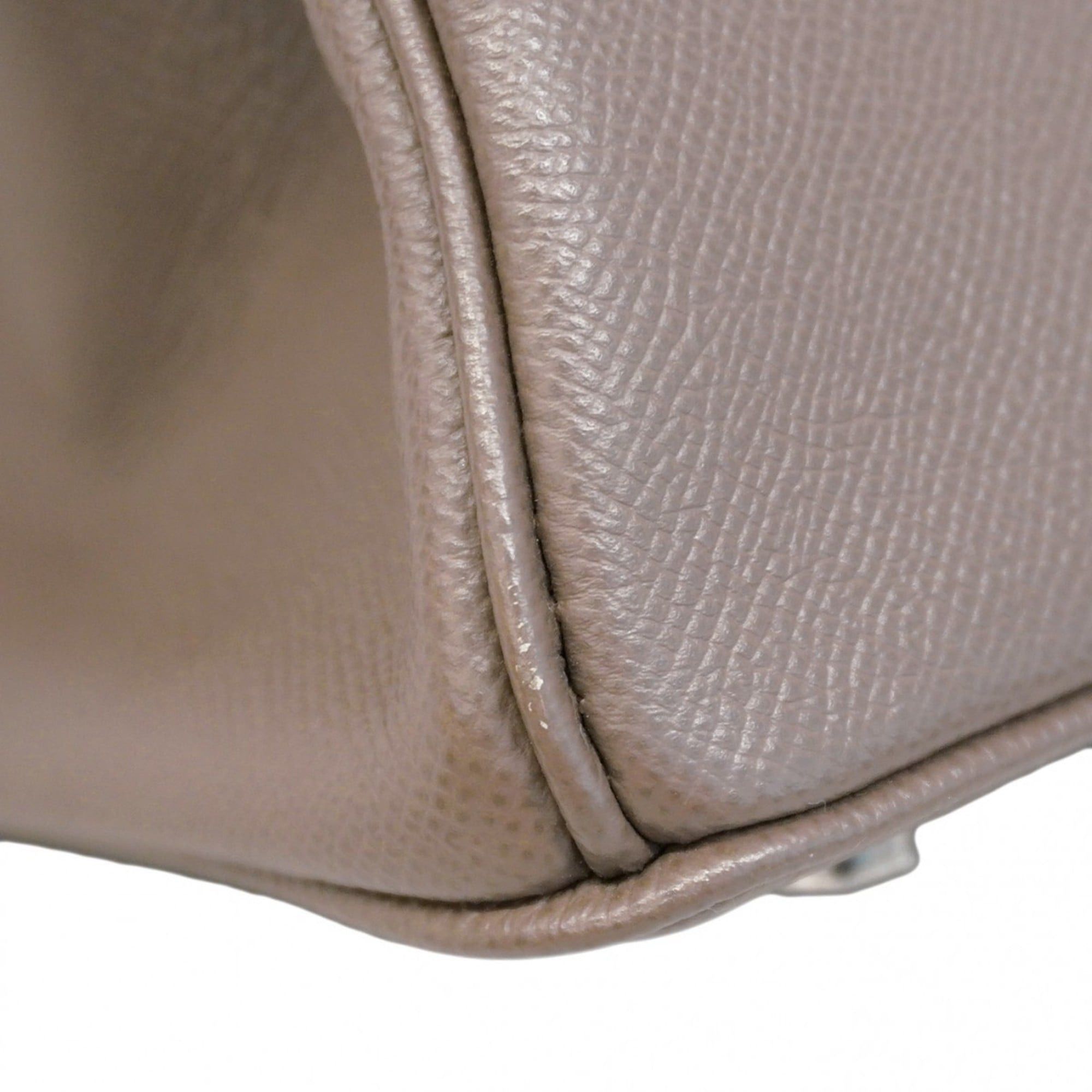 Hermes Hermes Hermès Birkin 30 handbag, Epsom leather, Etain, Z stamp, women's Size ONE SIZE - 6 Thumbnail