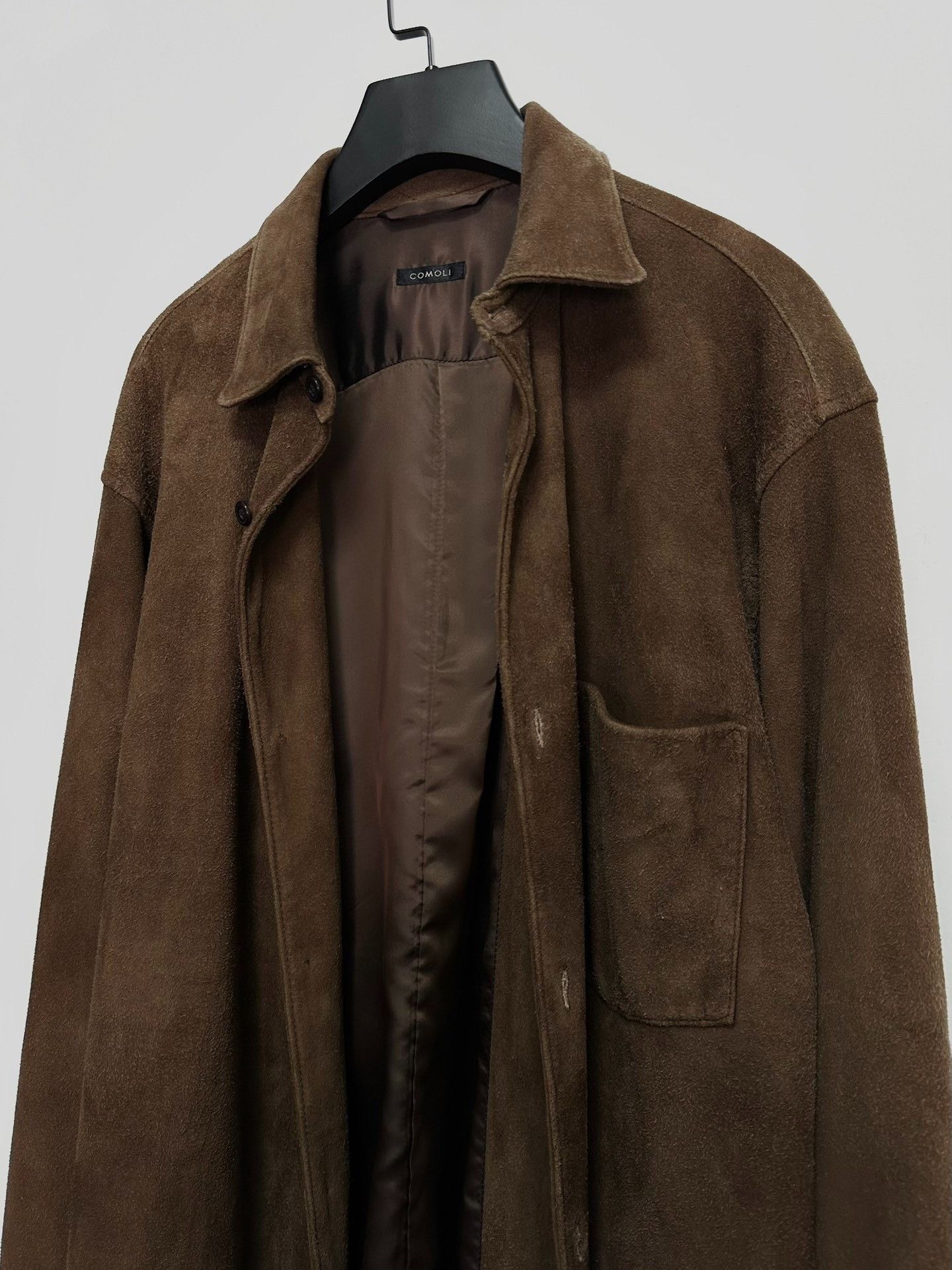 Comoli comoli Dark Brown Deerskin Shirt Size US M / EU 48-50 / 2 - 5 Thumbnail