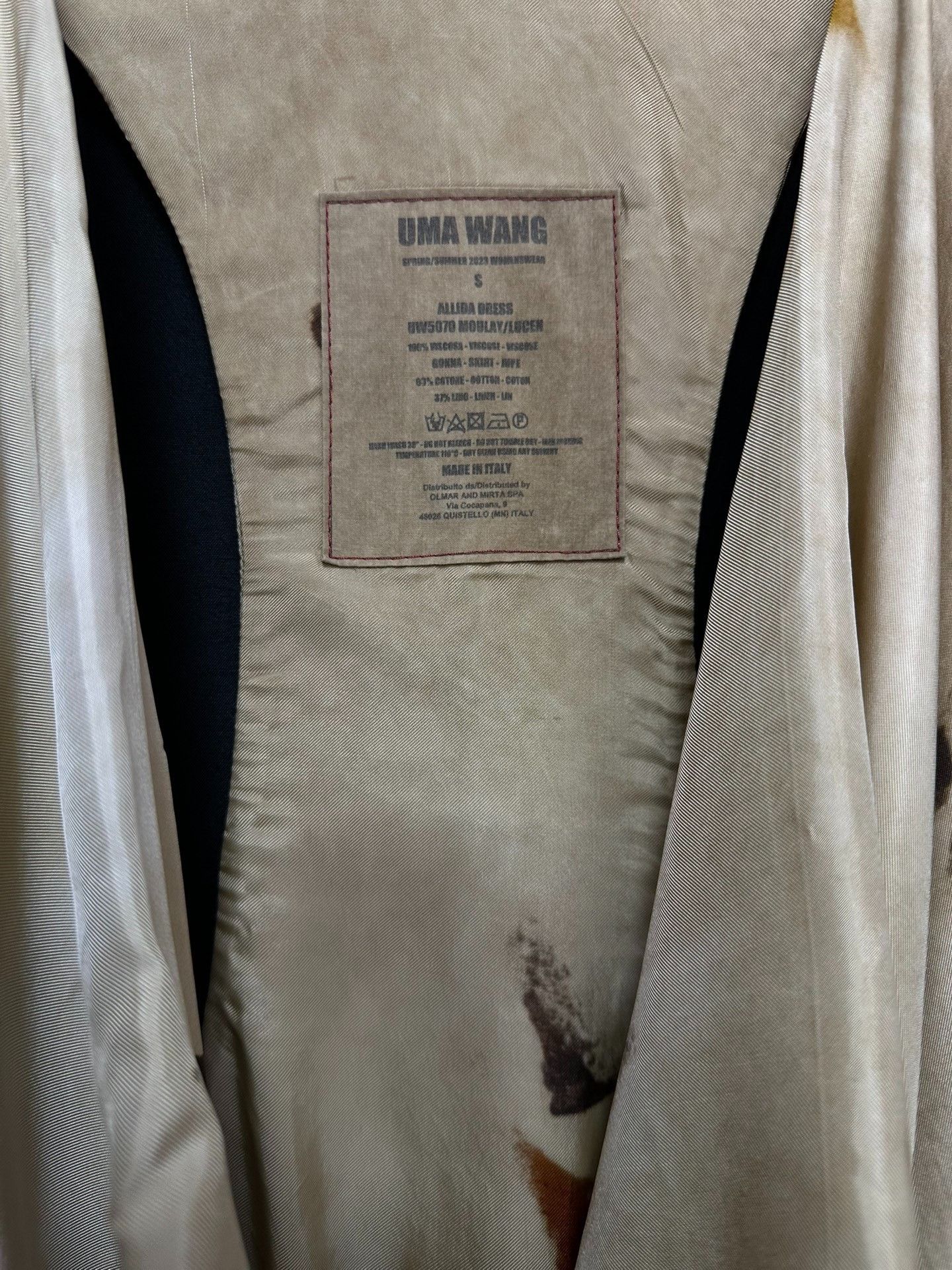 Uma Wang UMA WANG Sleeveless Spliced Dress Size M / US 6-8 / IT 42-44 - 6 Thumbnail