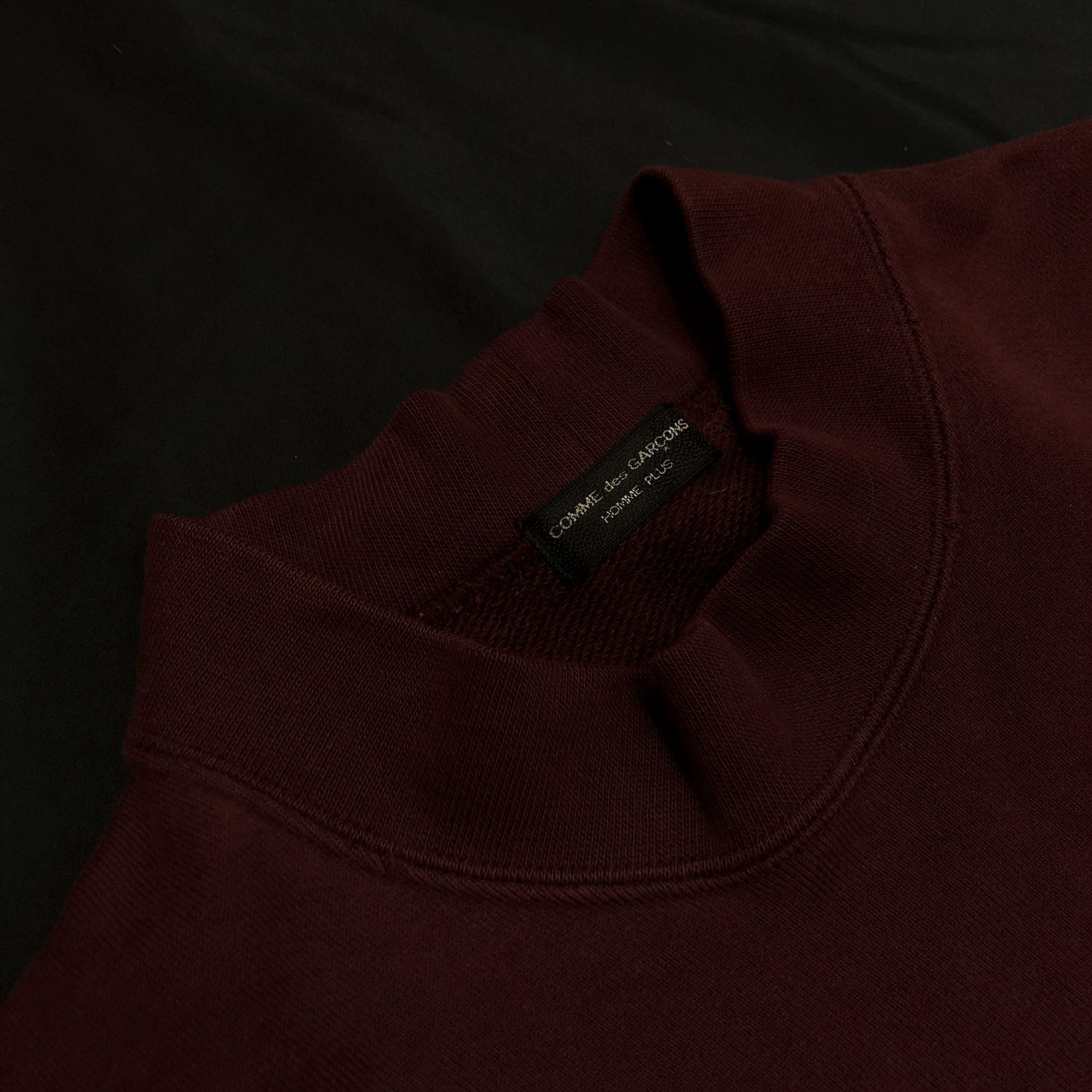 Comme des Garcons Comme des Garcons 89AW Wine Red Sweatshirt Size US M / EU 48-50 / 2 - 3 Thumbnail