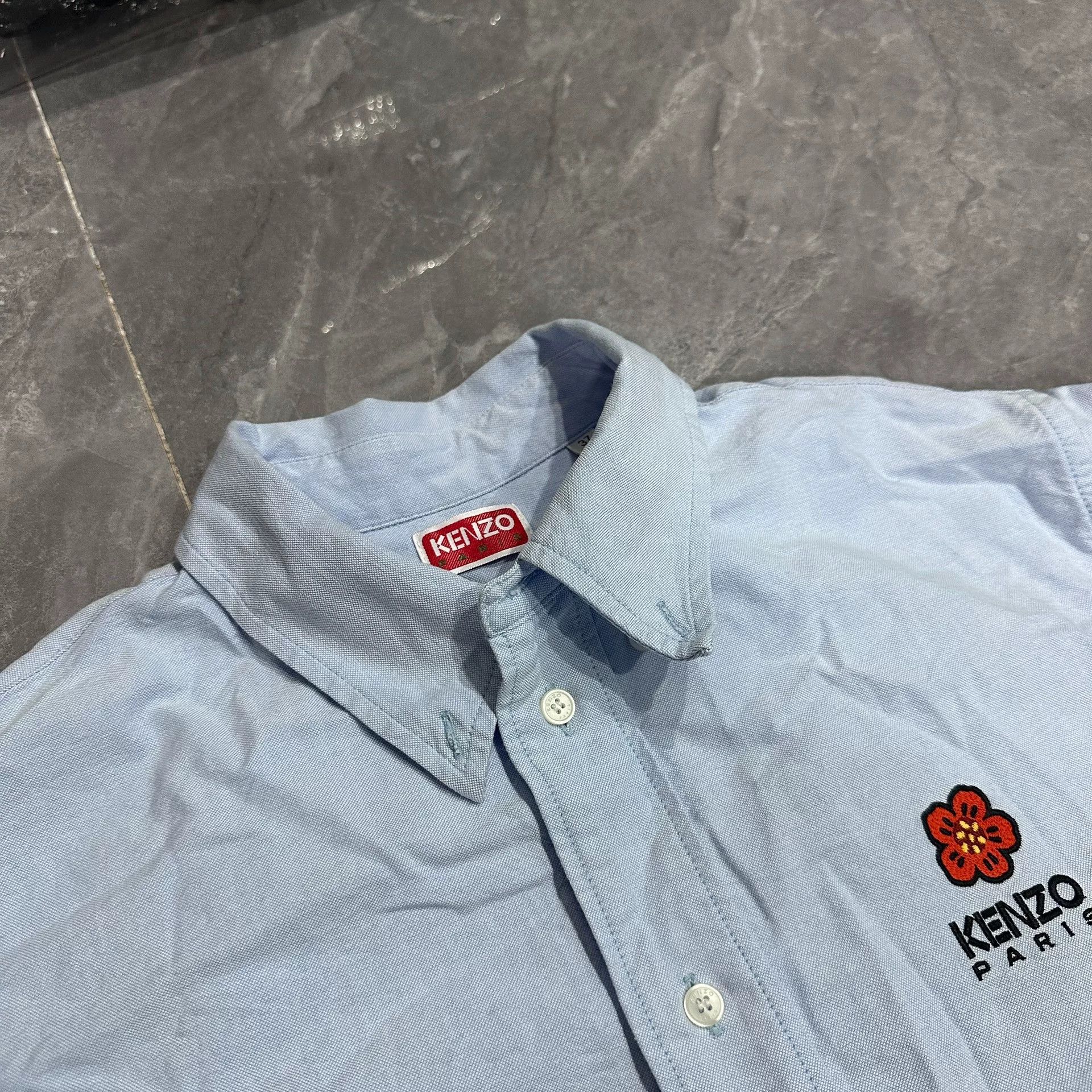 Nigo Kenzo Nigo Collab Sky Blue Shirt Jacket Size US M / EU 48-50 / 2 - 6 Thumbnail