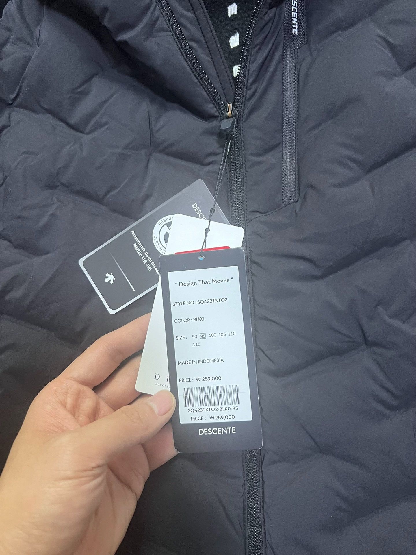 Descente DESCENTE Lightweight Commuter Down Jacket Size US M / EU 48-50 / 2 - 6 Thumbnail
