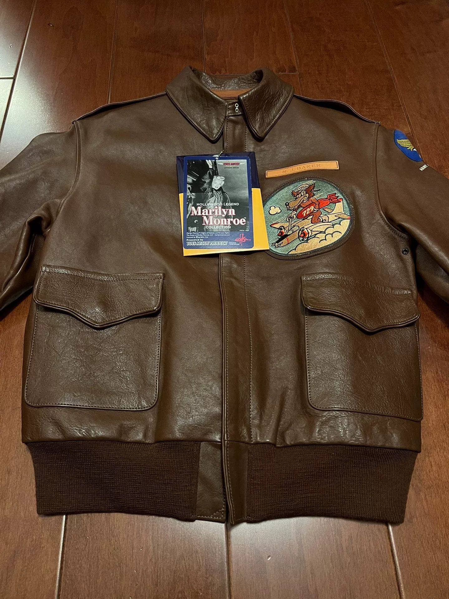 TOYS McCOY Toys McCoy A2 Marilyn Monroe Leather Jacket Size US M / EU 48-50 / 2 - 2 Thumbnail