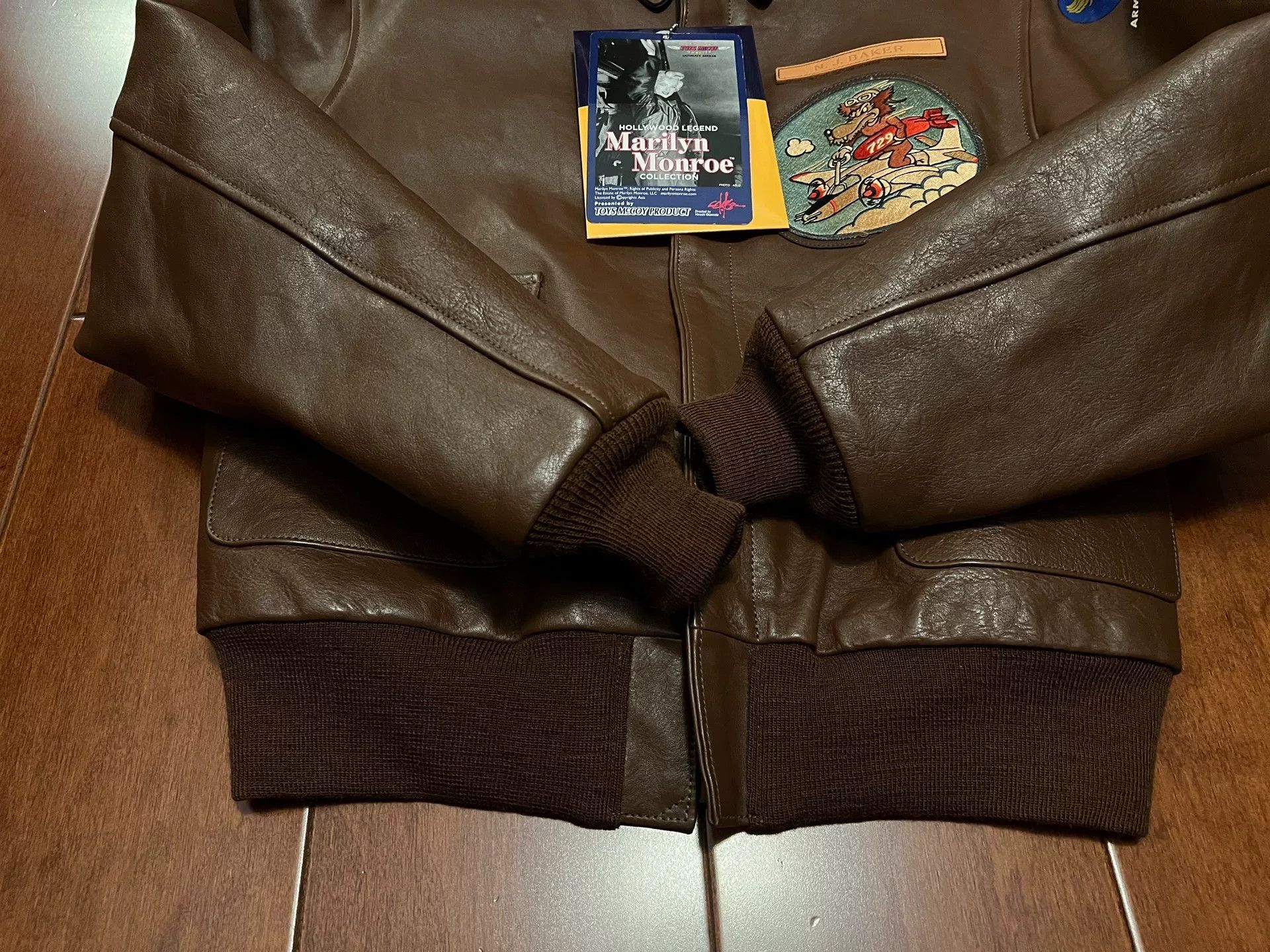 TOYS McCOY Toys McCoy A2 Marilyn Monroe Leather Jacket Size US M / EU 48-50 / 2 - 3 Thumbnail