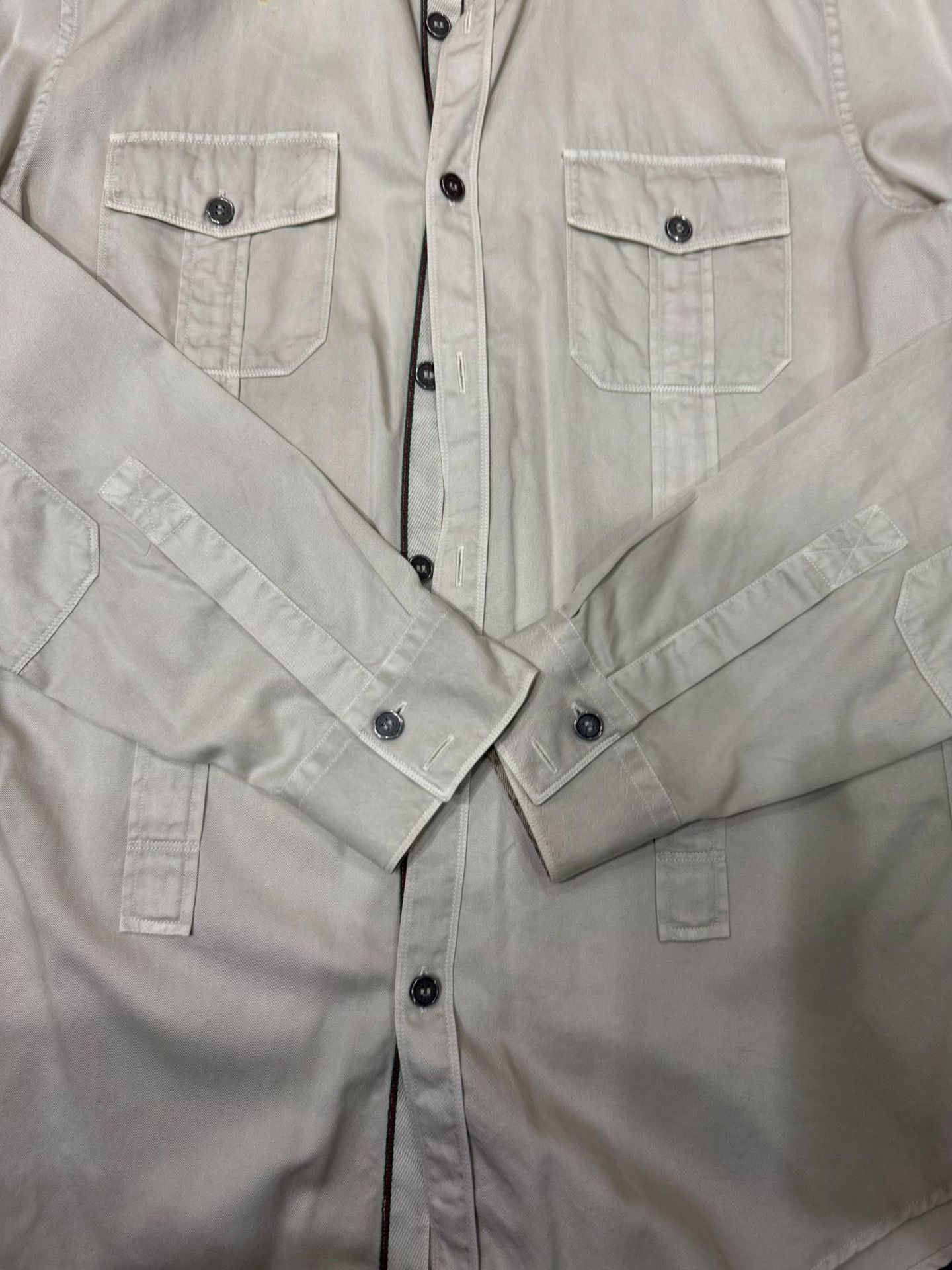 Gucci Gucci Skinny Shirt Size US M / EU 48-50 / 2 - 5 Thumbnail